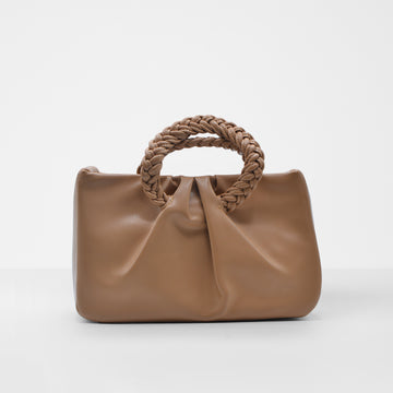 Caramel Braided Tote