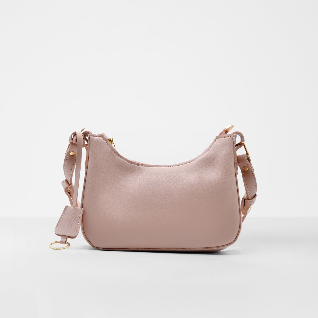 Blush Curve Shoulder Bag