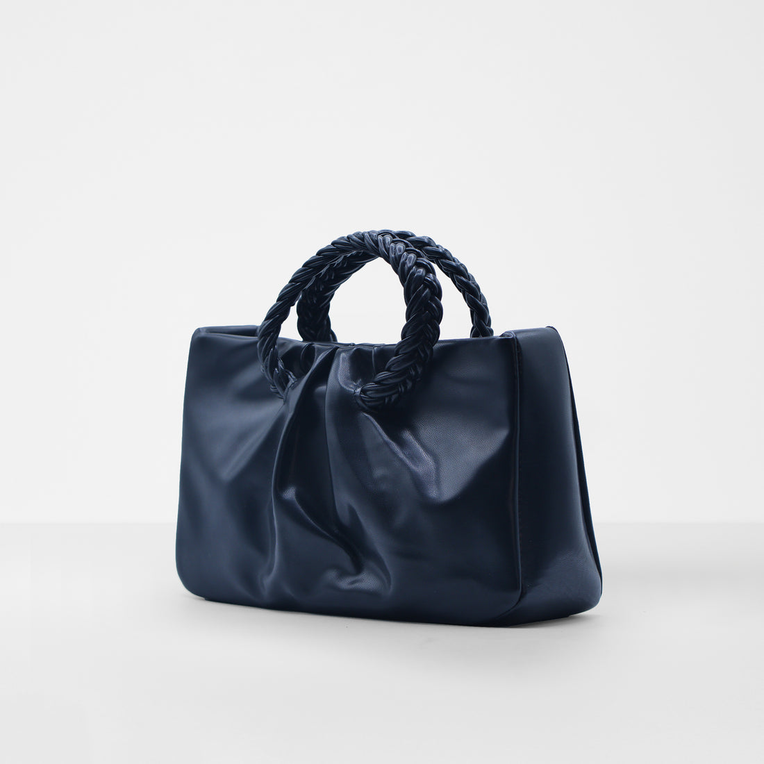 Midnight Braided Tote