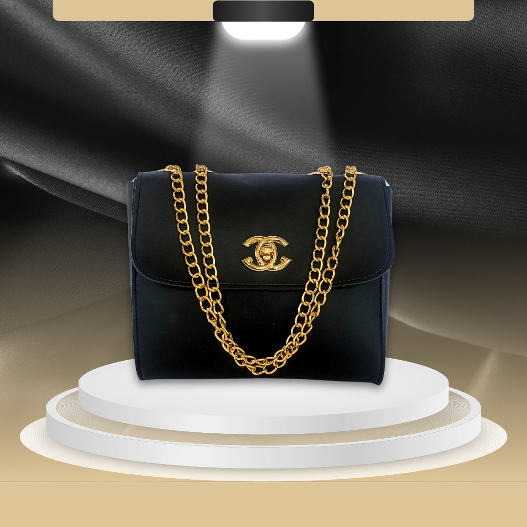 Noir Empress Chain Bag