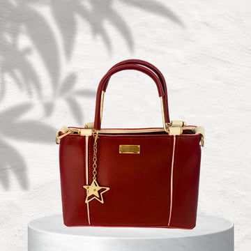 Star Accent Structured Tote